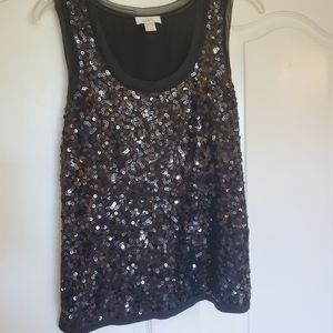 Ann Taylor Loft sequin top